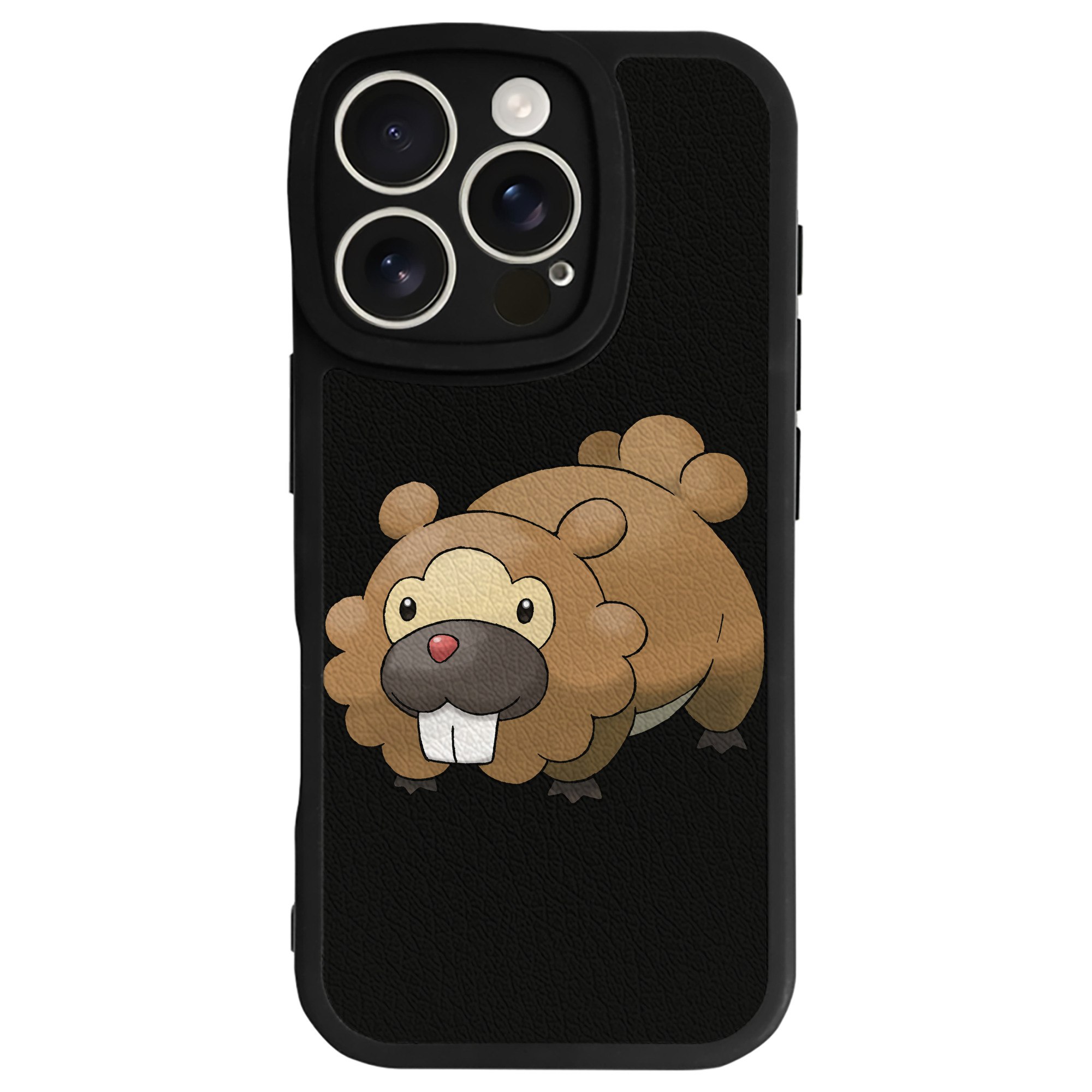 （画像用） ポケットモンスター Pokémon 【iPhone 16シリーズ対応】シリコンスマホケース（レザー調） 材質：シリコン